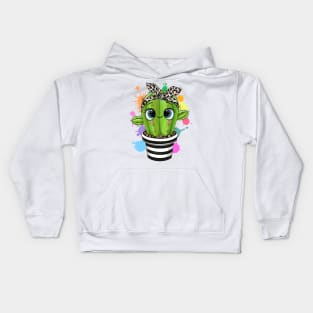 Cute Cacti Kids Hoodie